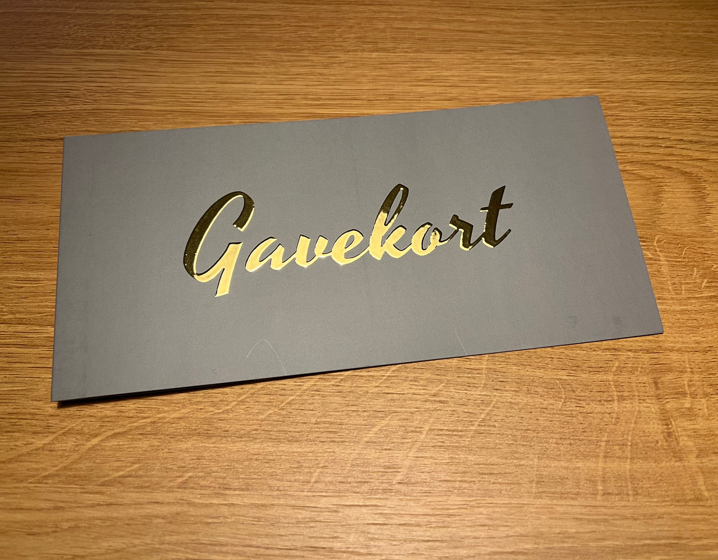 Gavekort skabelon - Middag